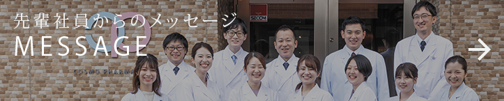 先輩社員からのメッセージ